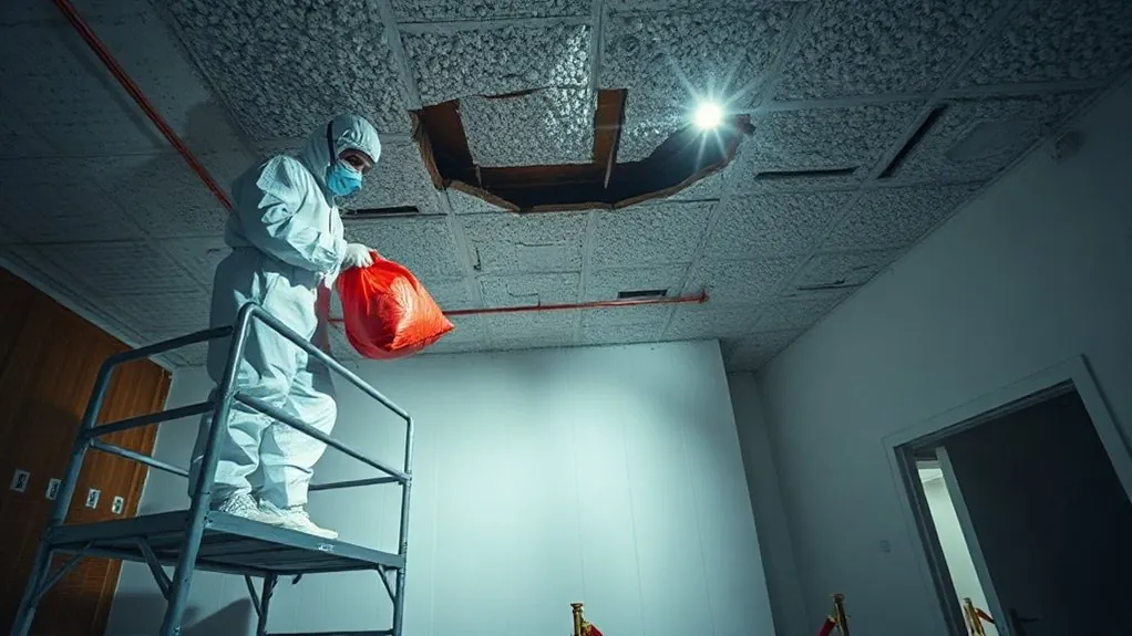 Asbestos Ceiling Removal in Shoreditch — HSE-licensed specialists